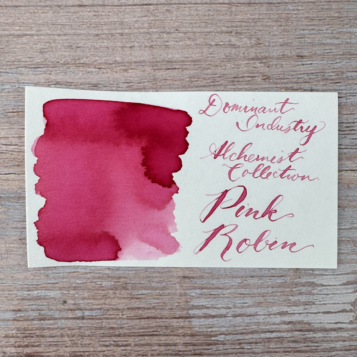 Dominant Industry Pink Robin - 25ml Bottled Ink