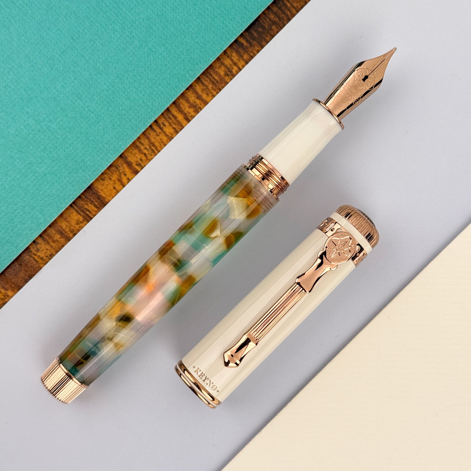 Dominant Industry Keyno Fountain Pen - No.001 Serenity