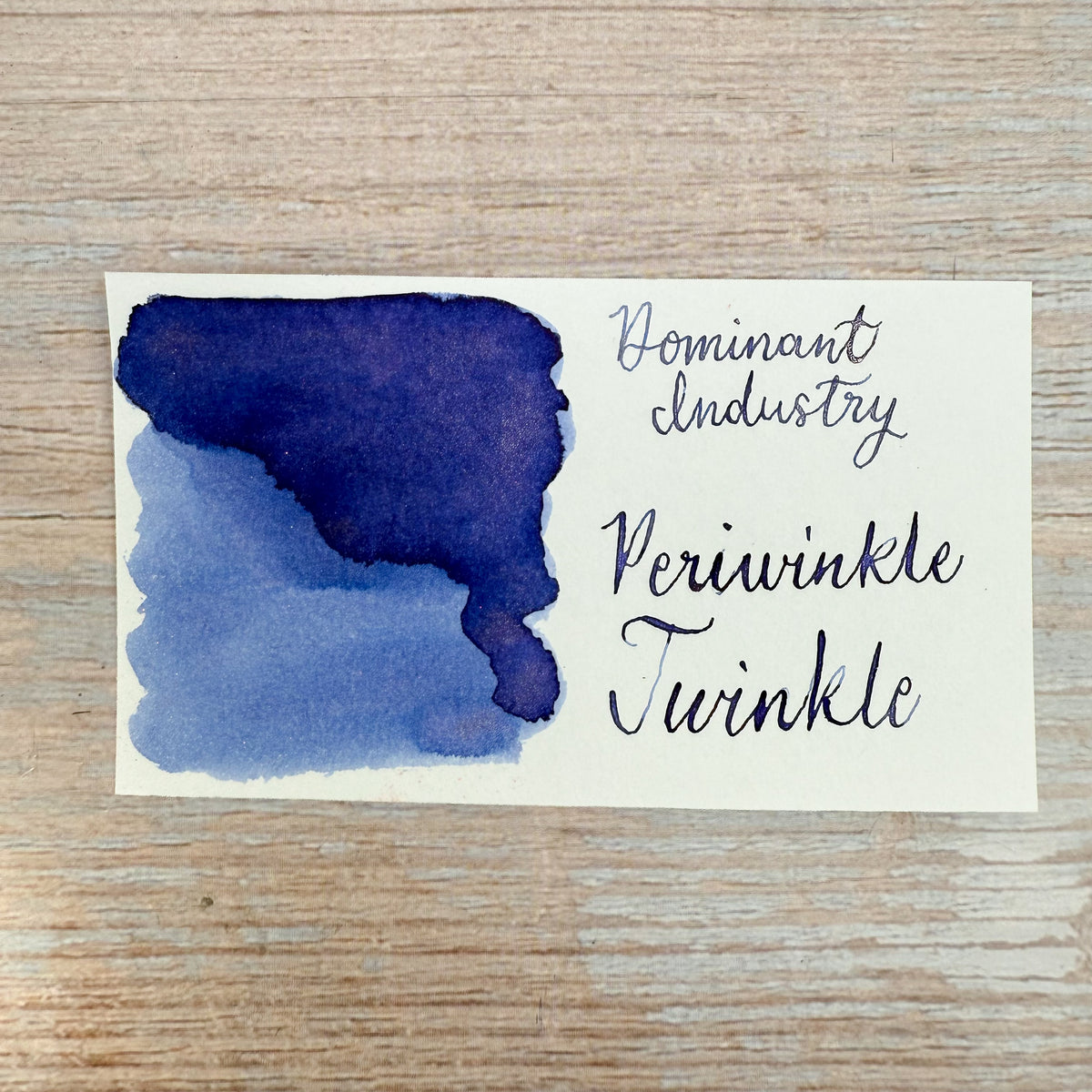 Dominant Industry Periwinkle Twinkle - 25ml Bottled Ink – Atlas Stationers
