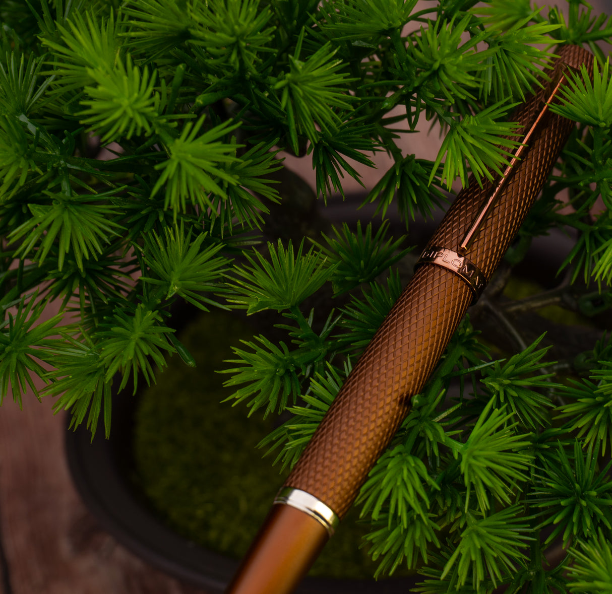 Diplomat Viper Fountain Pen - Brown