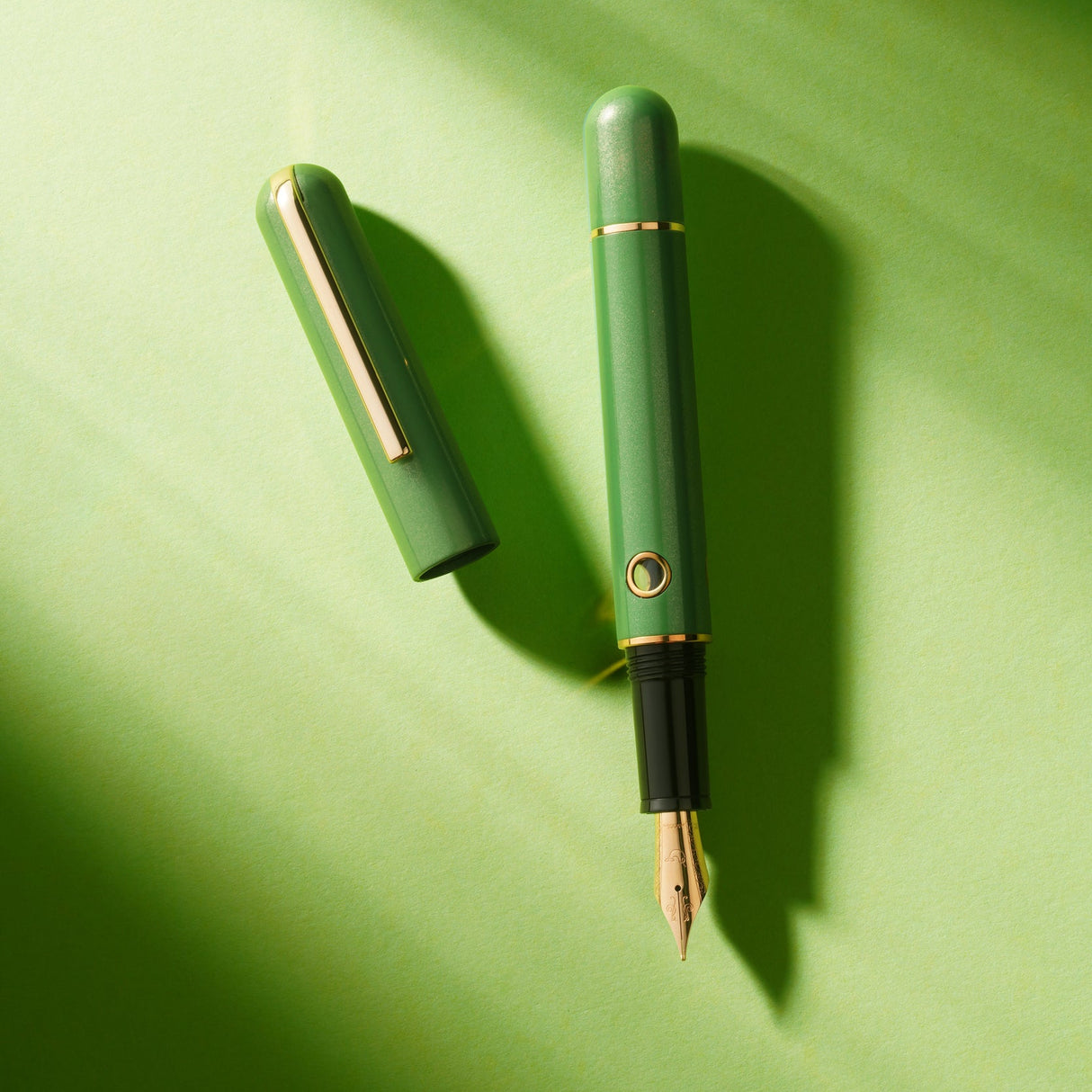 Nahvalur 365 Anniversary Roiro Fountain Pen - Jade