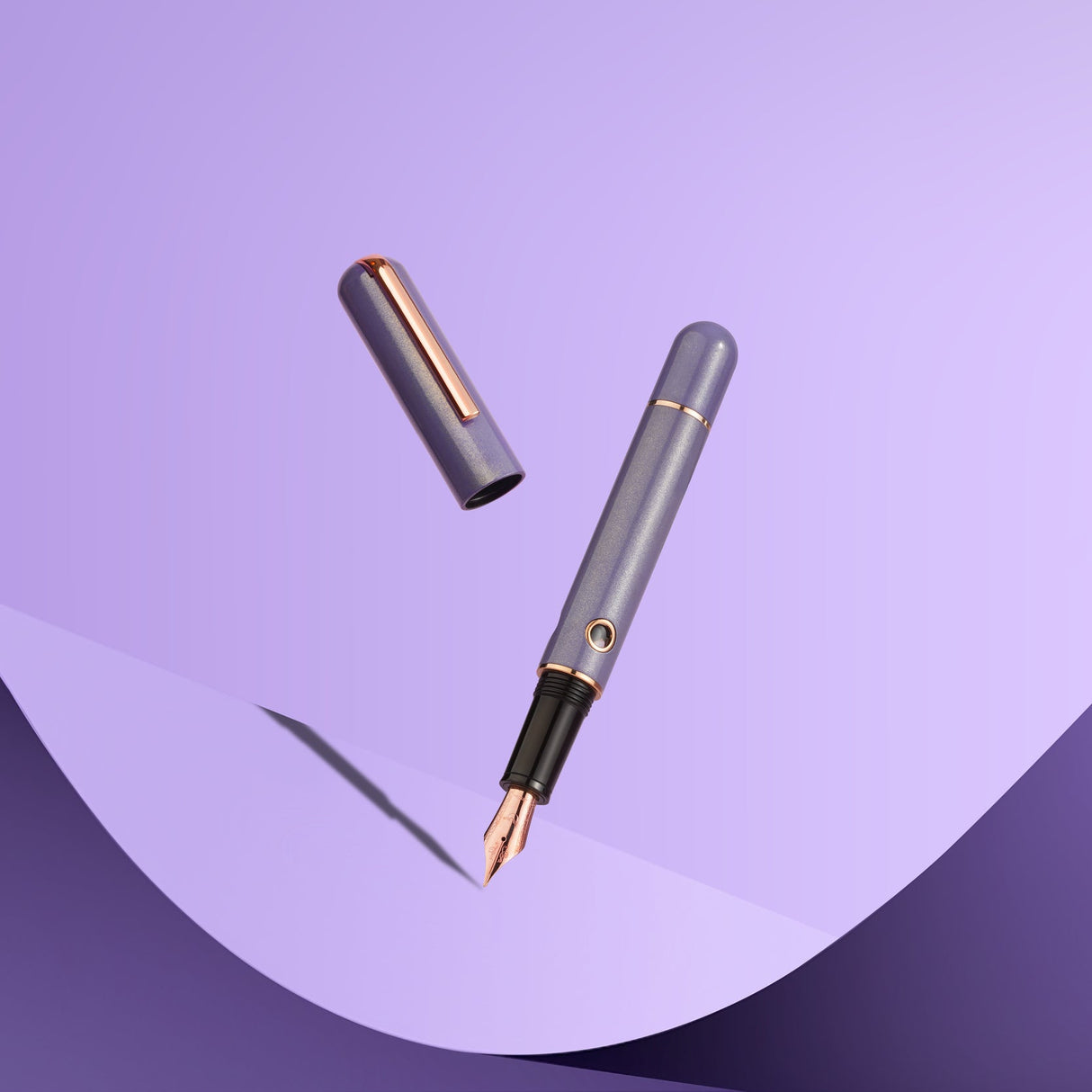 Nahvalur 365 Anniversary Roiro Fountain Pen - Lilac