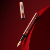 Nahvalur 365 Anniversary Roiro Fountain Pen - Garnet