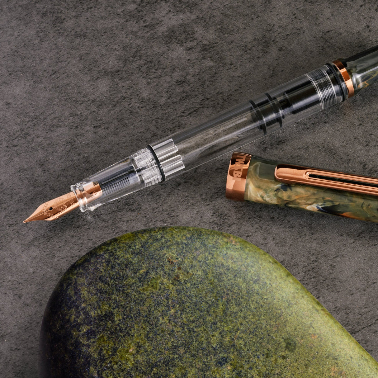 TWSBI Eco Fountain Pen - Serpentine Bronze