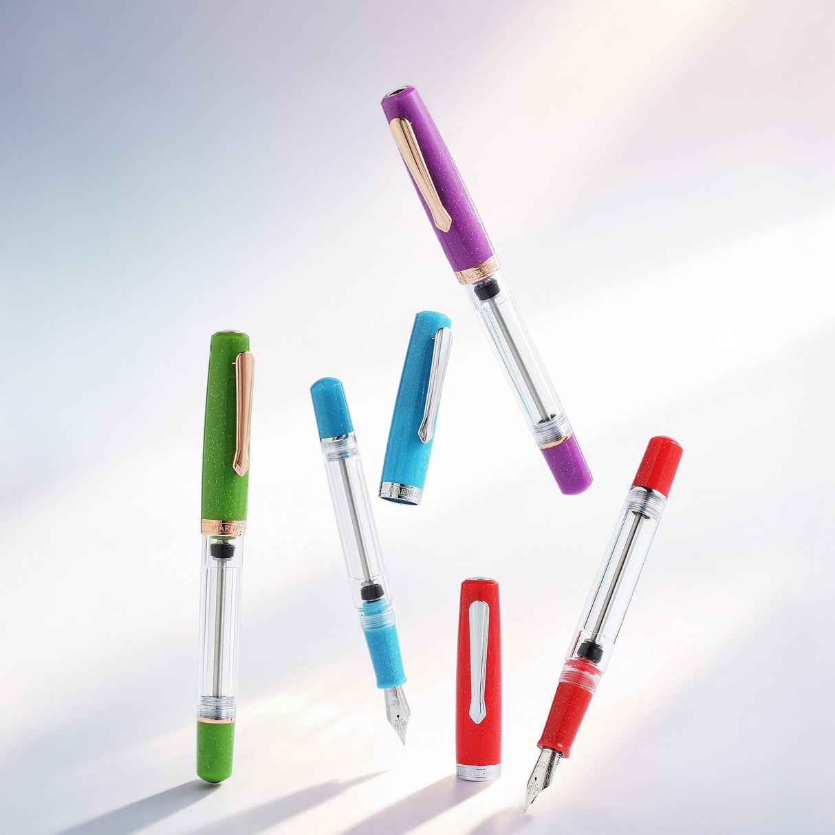 Nahvalur (Narwhal) Original Plus Fountain Pen - Powder Blue