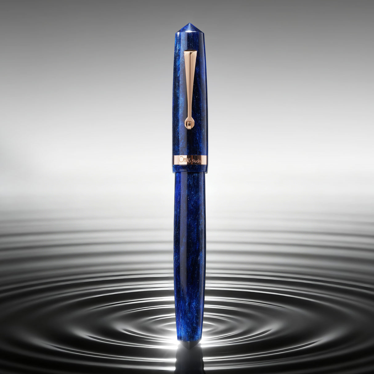 Omas Studio Fountain Pen - Azzurro Diamante