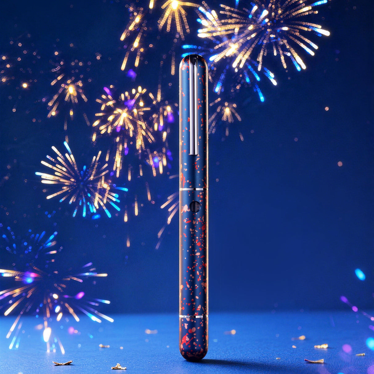 Nahvalur (Narwhal) Nautilus Fountain Pen - Fireworks