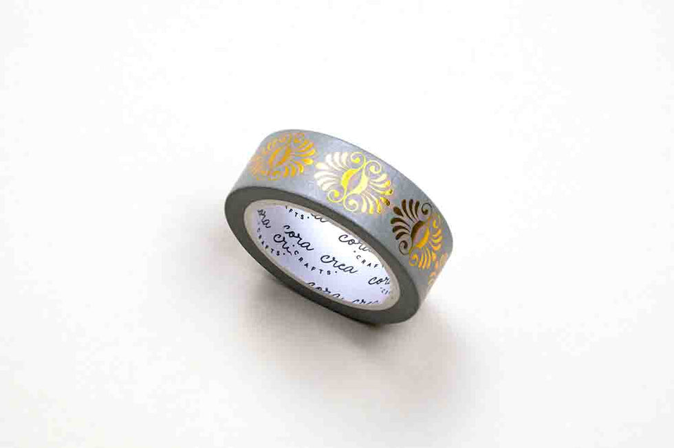 CoraCreaCrafts Dream Gold Foil Washi Tape - Etang