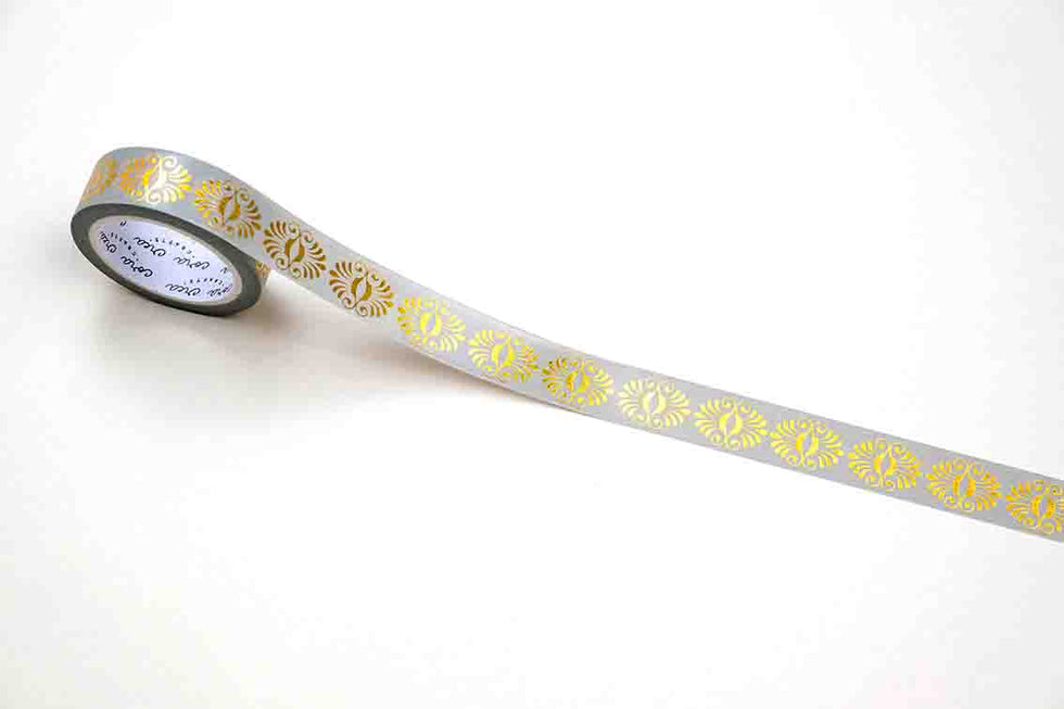CoraCreaCrafts Dream Gold Foil Washi Tape - Etang