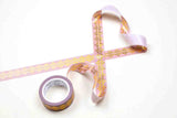 CoraCreaCrafts Dream Gold Foil Washi Tape - Vieux Rose