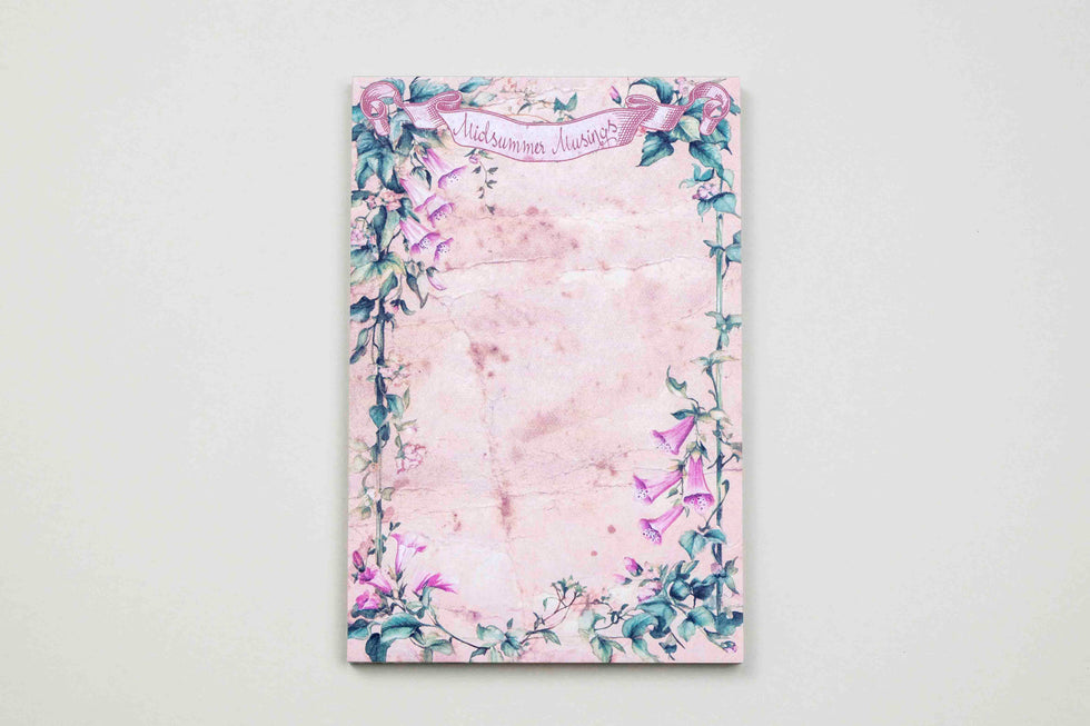 CoraCreaCrafts Dream Notepad - Midsummer Musings