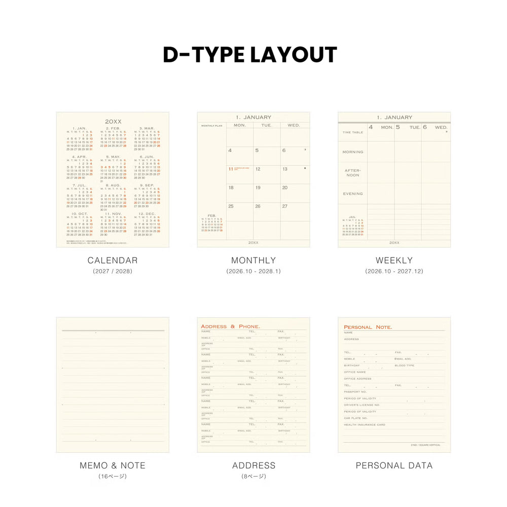 Hightide 2027 Weekly Diary My Diary Square