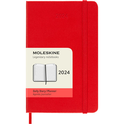 Moleskine Daily Hardcover Planner - Pocket