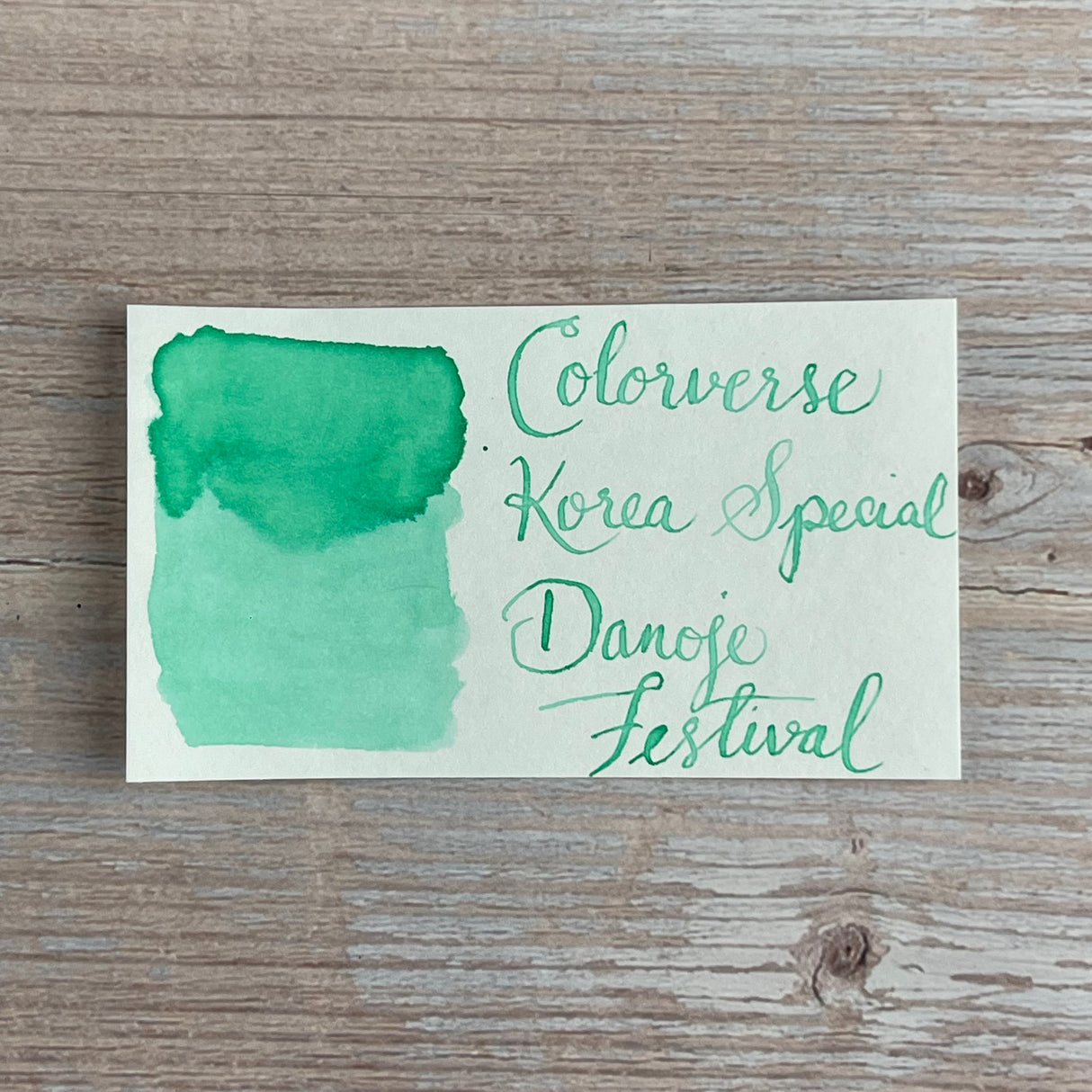 Colorverse 15ml Korea Special Bottled Ink - Danoje Festival