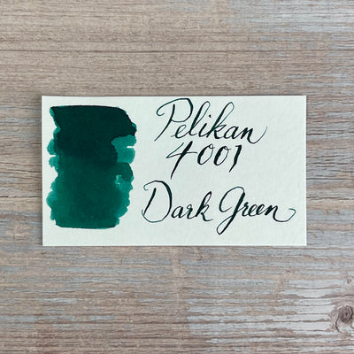 Pelikan 4001 Dark Green - 30ml Bottled Ink