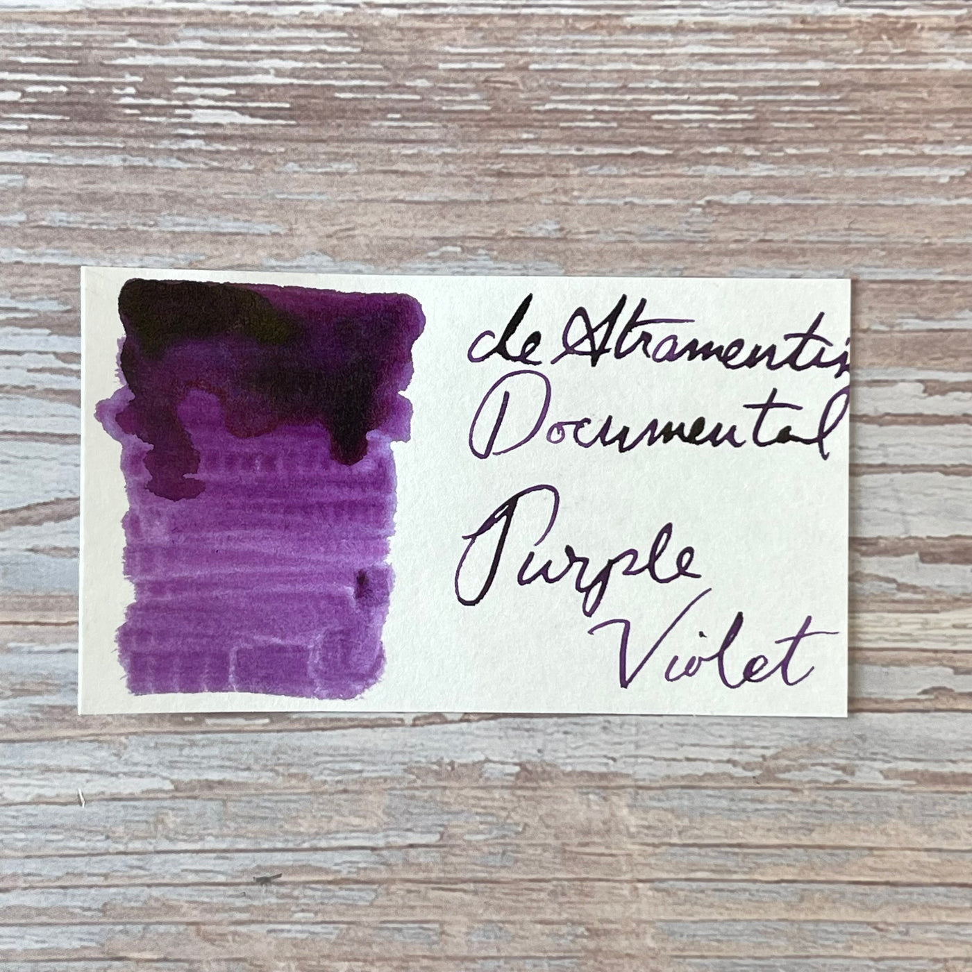 De Atramentis Document Ink Purple Violet - 45ml Bottled ink