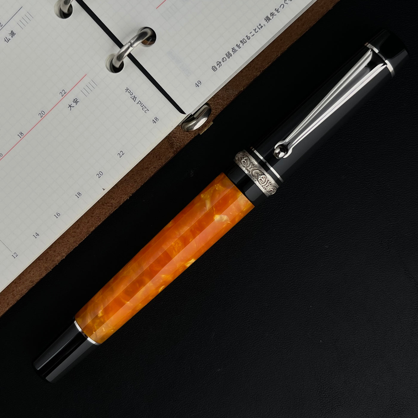 Delta DV Original Slim Size Fountain Pen (14kt Gold)