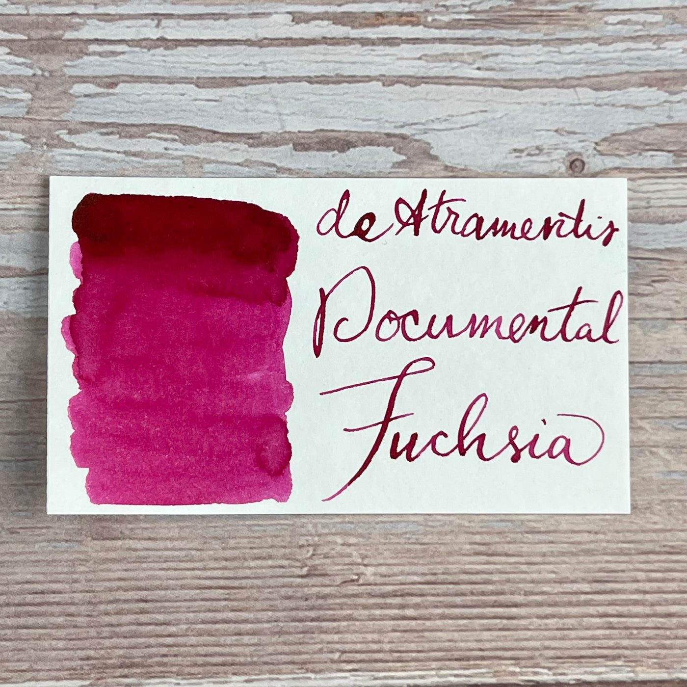 De Atramentis Document Ink Fuchsia - 45ml Bottled ink
