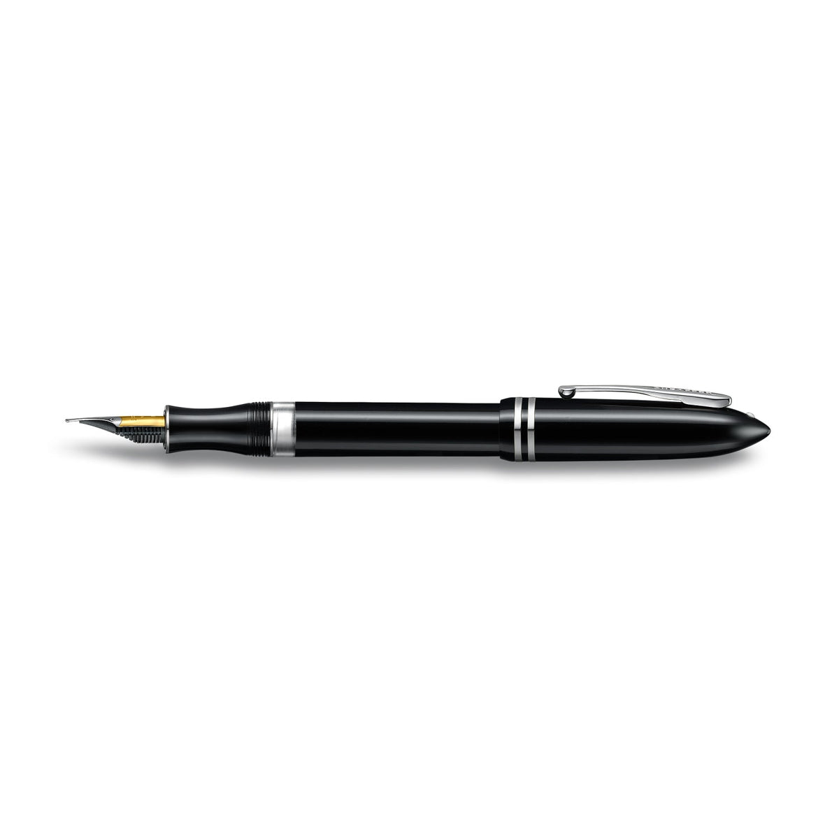 Sheaffer Balance III Fountain Pen - Black w/ Chrome Trim