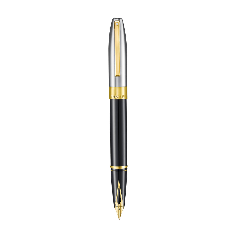 Sheaffer Legacy Fountain Pen - Chrome Cap and 14kt Gold PVD