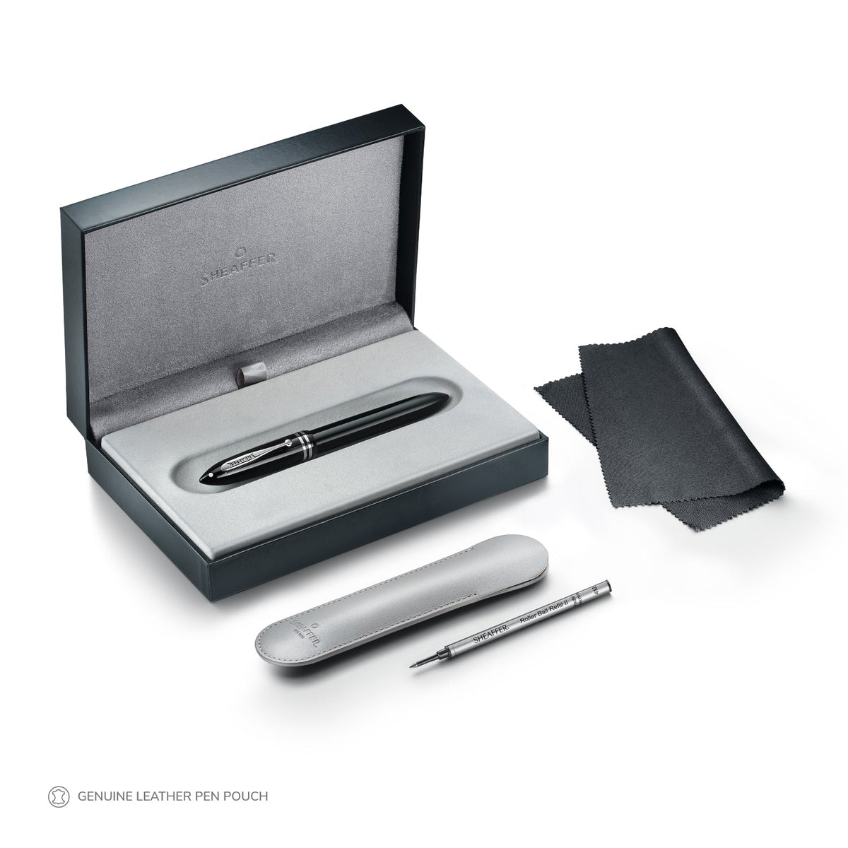 Sheaffer Balance III Rollerball Pen - Black w/ Chrome Trim