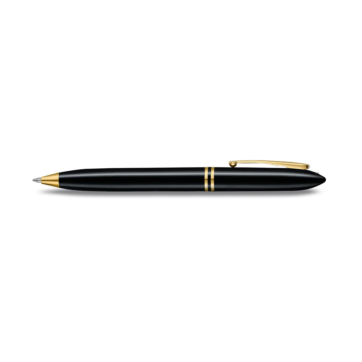 Sheaffer Balance III Ballpoint Pen - Black w/ Gold Trim