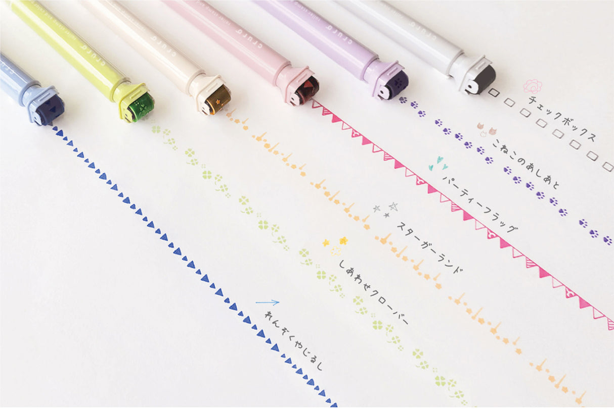 Kutsuwa Cruro Roller Stamp Pen
