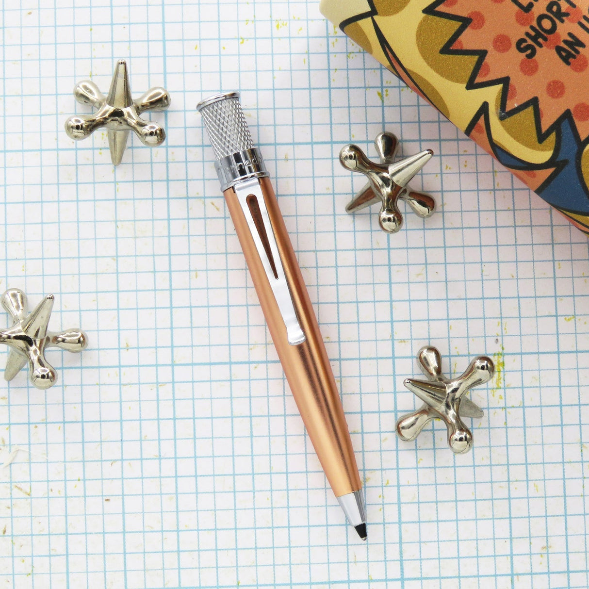 Retro 51 Tornado Elite Ballpoint Pen - Copper