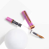 TWSBI Eco Fountain Pen - Fluorite Purple w/ Bronze