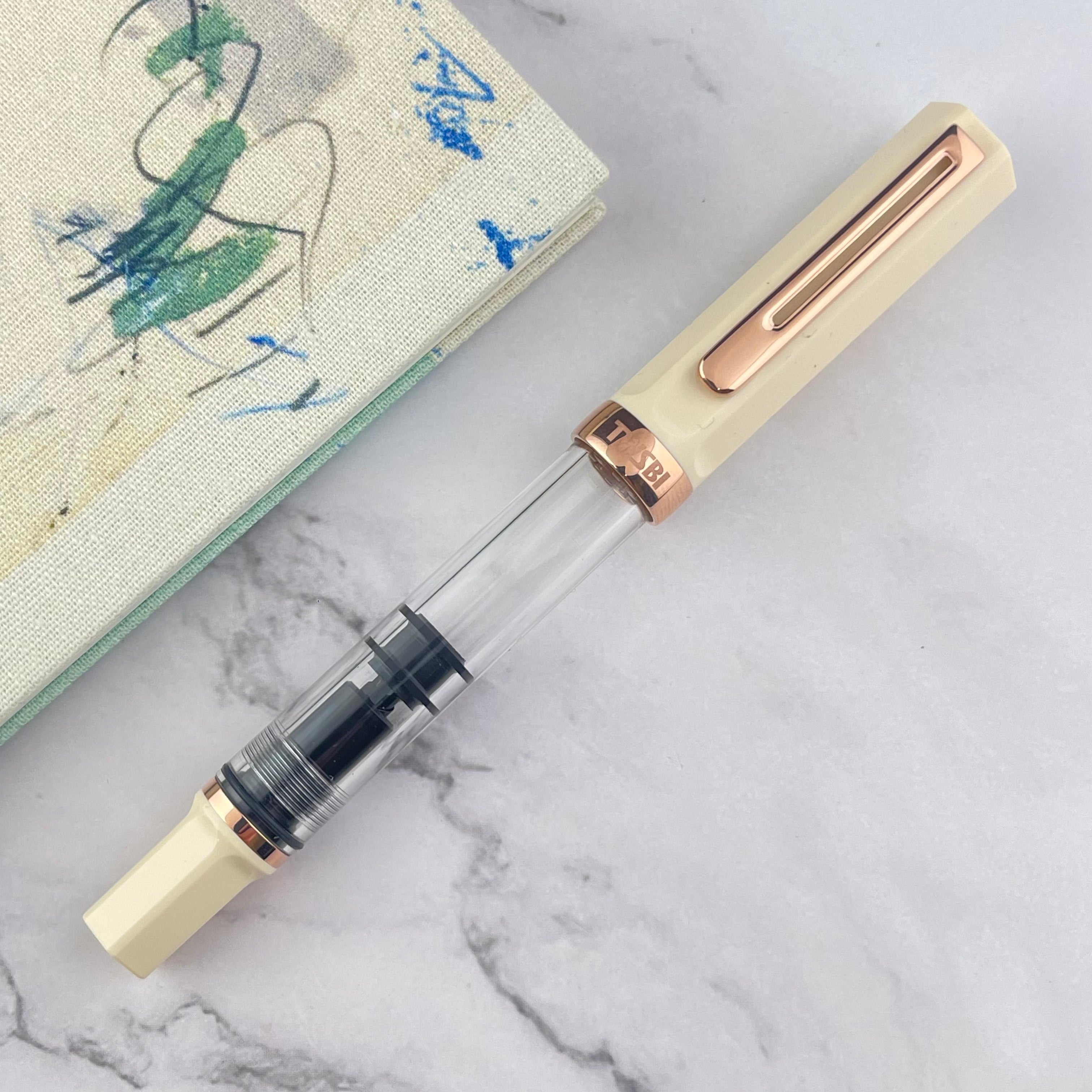 TWSBI Eco Fountain Pen - Creme w/ Rosegold – Atlas Stationers