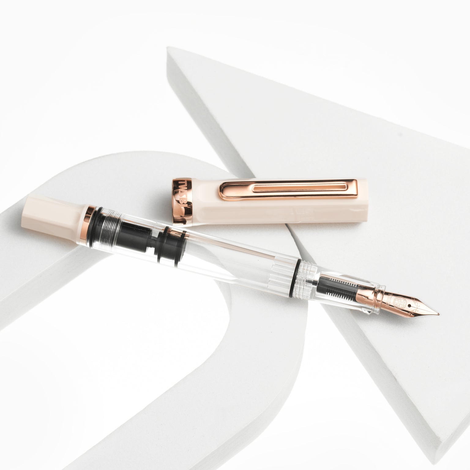 TWSBI Eco Fountain Pen - Creme w/ Rosegold – Atlas Stationers
