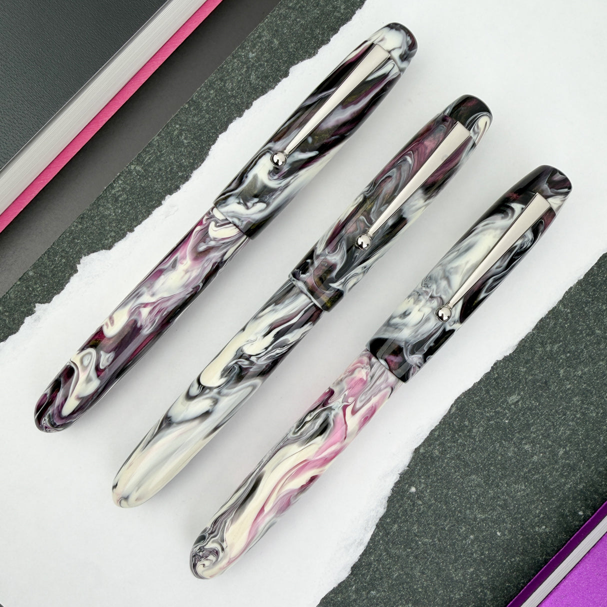 Edison Collier Fountain Pen - Blackberry Cobbler (Atlas Exclusive)