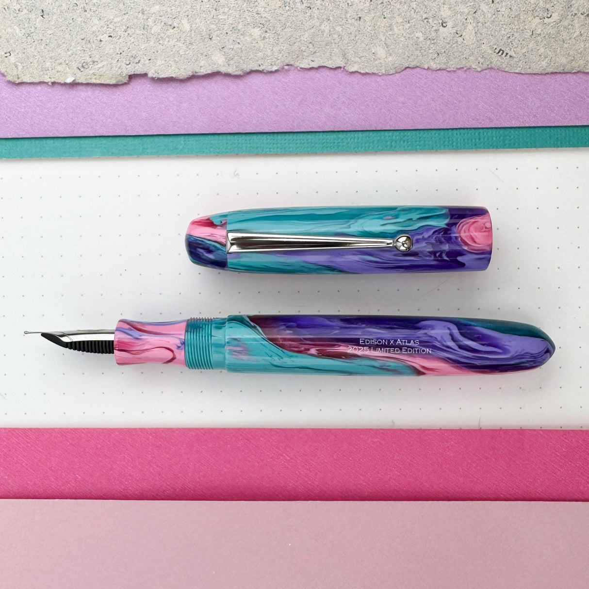 Edison Collier Fountain Pen - Totally Awesome! (Atlas Exclusive)(Doorbuster)