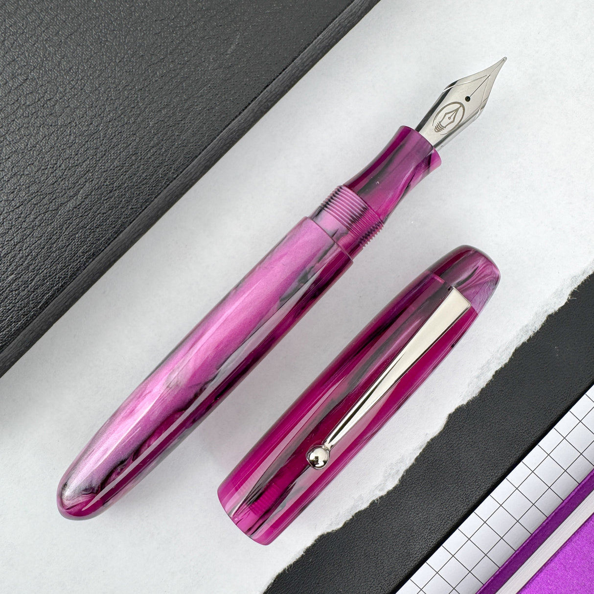 Edison Collier Fountain Pen - Ancient Orchid