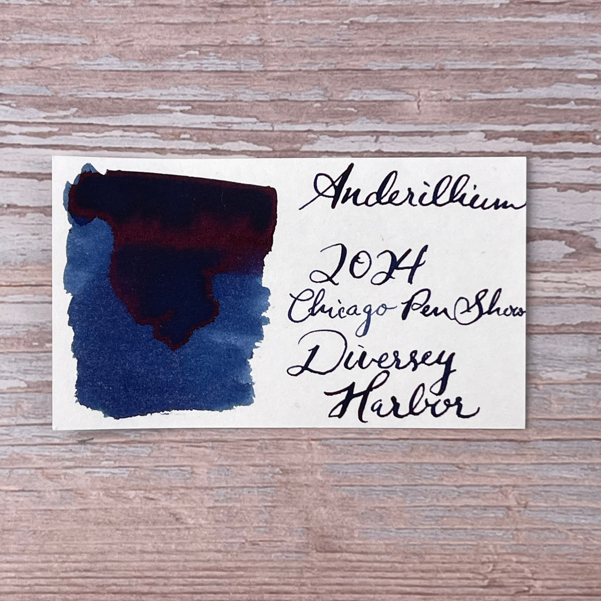 Anderillium Diversey Harbor - 1.5 Oz Bottled Ink (Atlas Exclusive)