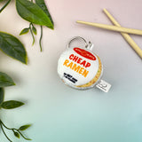 Tiny Cup Noodle Plush Keychain