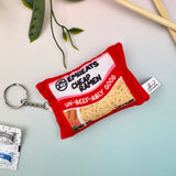 Tiny Instant Cheap Ramen Noodle Plush Keychain