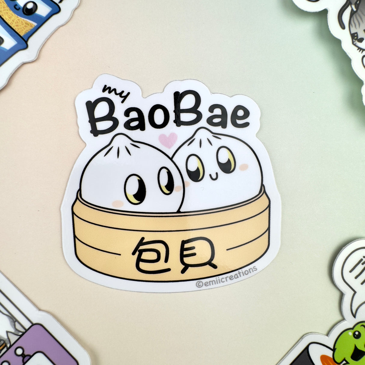 Emii Creations BaoBae Dumpling Sticker