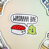 Emii Creations WasaBae Sushi Vinyl Sticker
