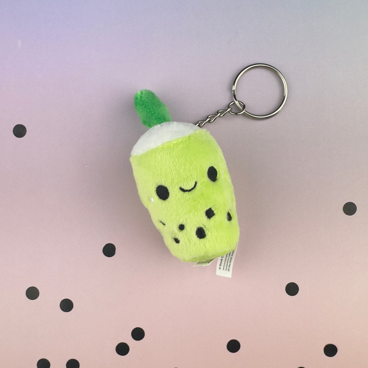 Emii Creations Tiny Boba Keychain