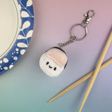 Emii Creations Tiny Nigiri Sushi Keychain -  Shrimp Tuna Salmon Egg