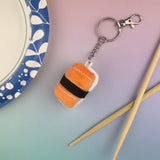Emii Creations Tiny Nigiri Sushi Keychain -  Shrimp Tuna Salmon Egg