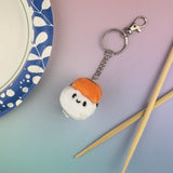 Emii Creations Tiny Nigiri Sushi Keychain -  Shrimp Tuna Salmon Egg