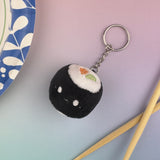 Emii Creations Tiny Sushi Roll Plush Keychain