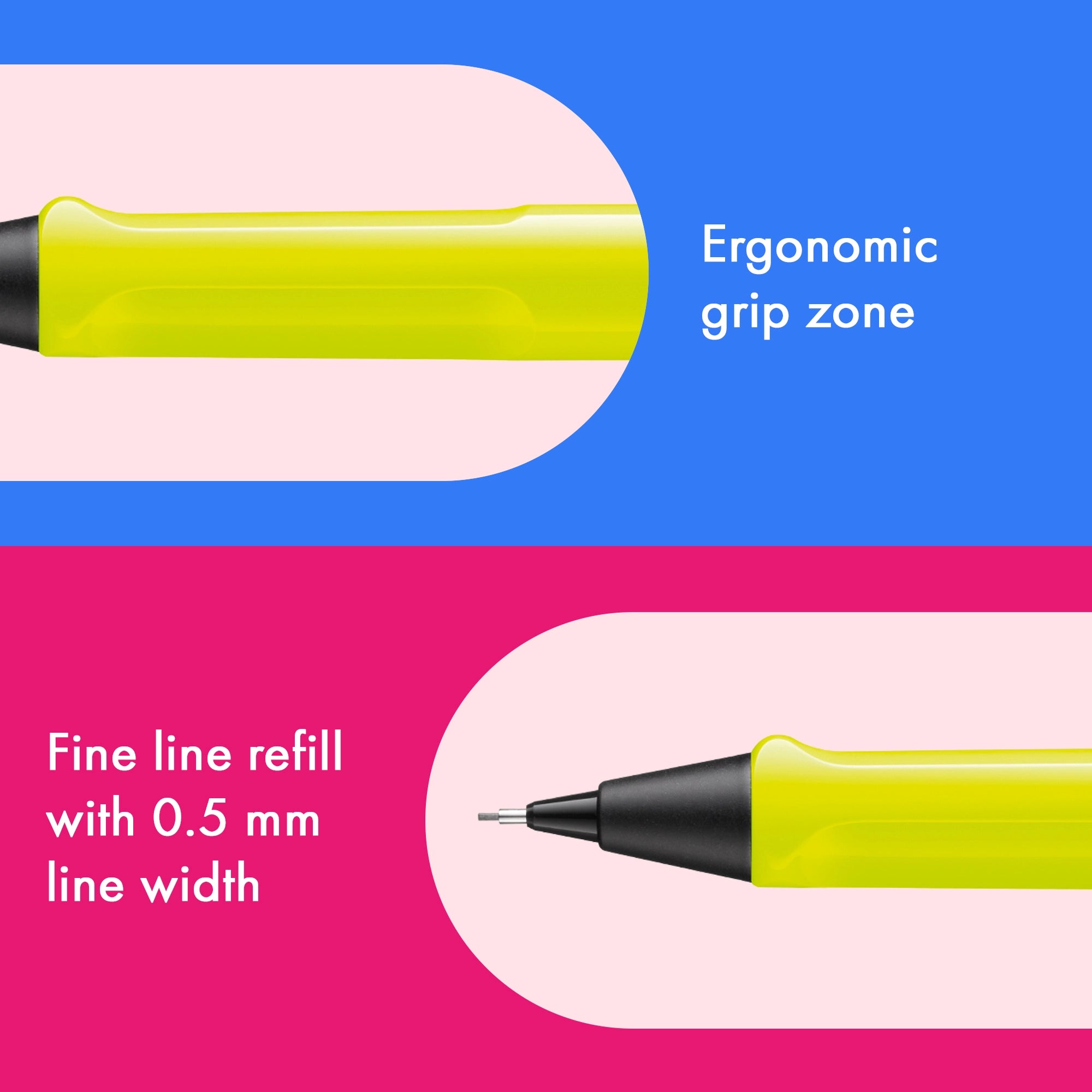 Lamy Safari Mechanical Pencil - Neon Yellow (Special Edition