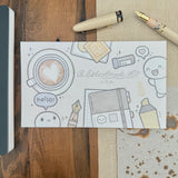 Esterbrook Blotter Paper - CoffeeMonsterzCO (Special Edition)