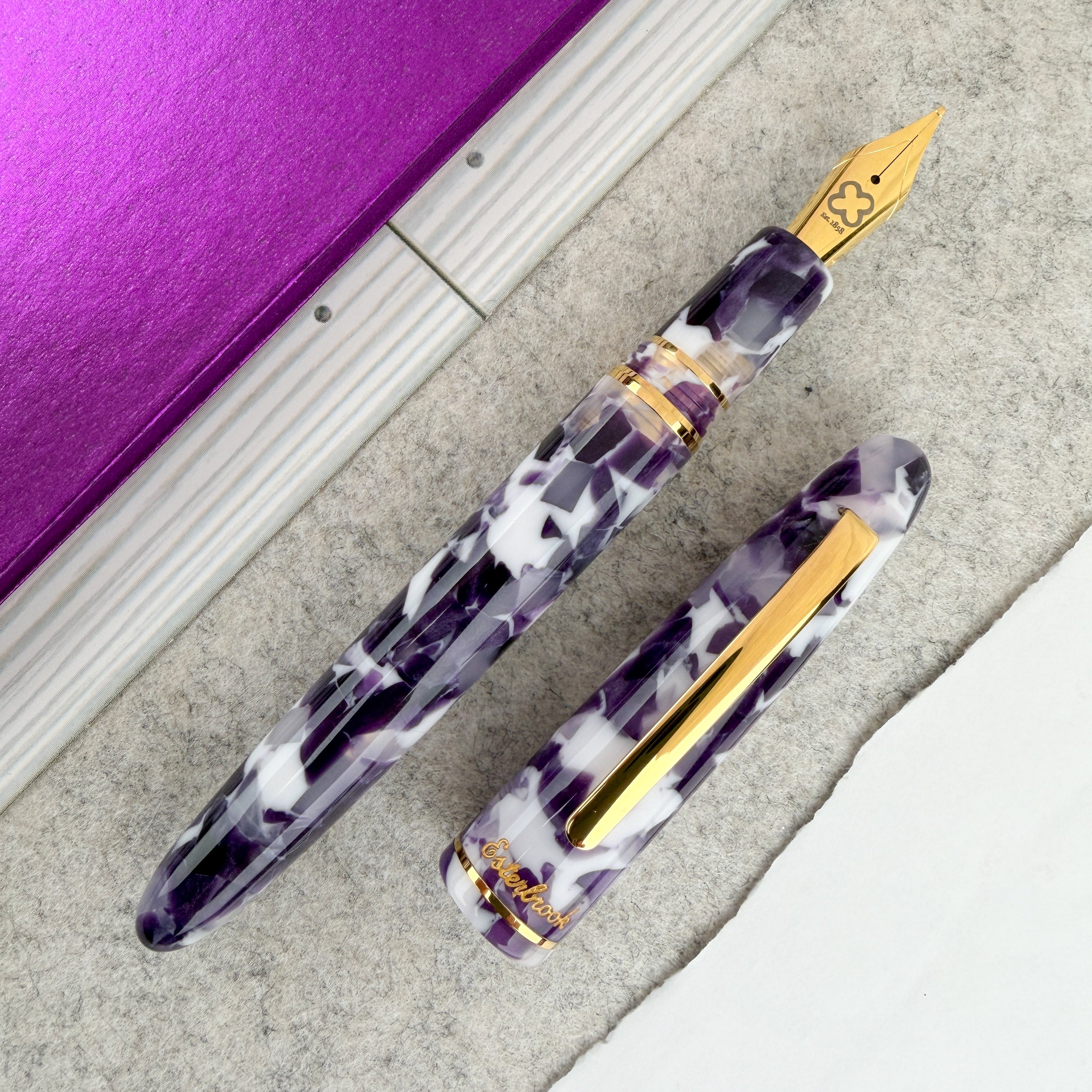 Esterbrook Estie Bestie Fountain Pen - Sugar Plum Purple – Atlas