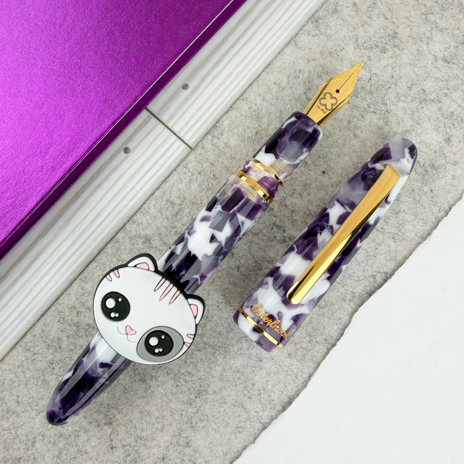 Esterbrook Estie Bestie Fountain Pen - Sugar Plum Purple