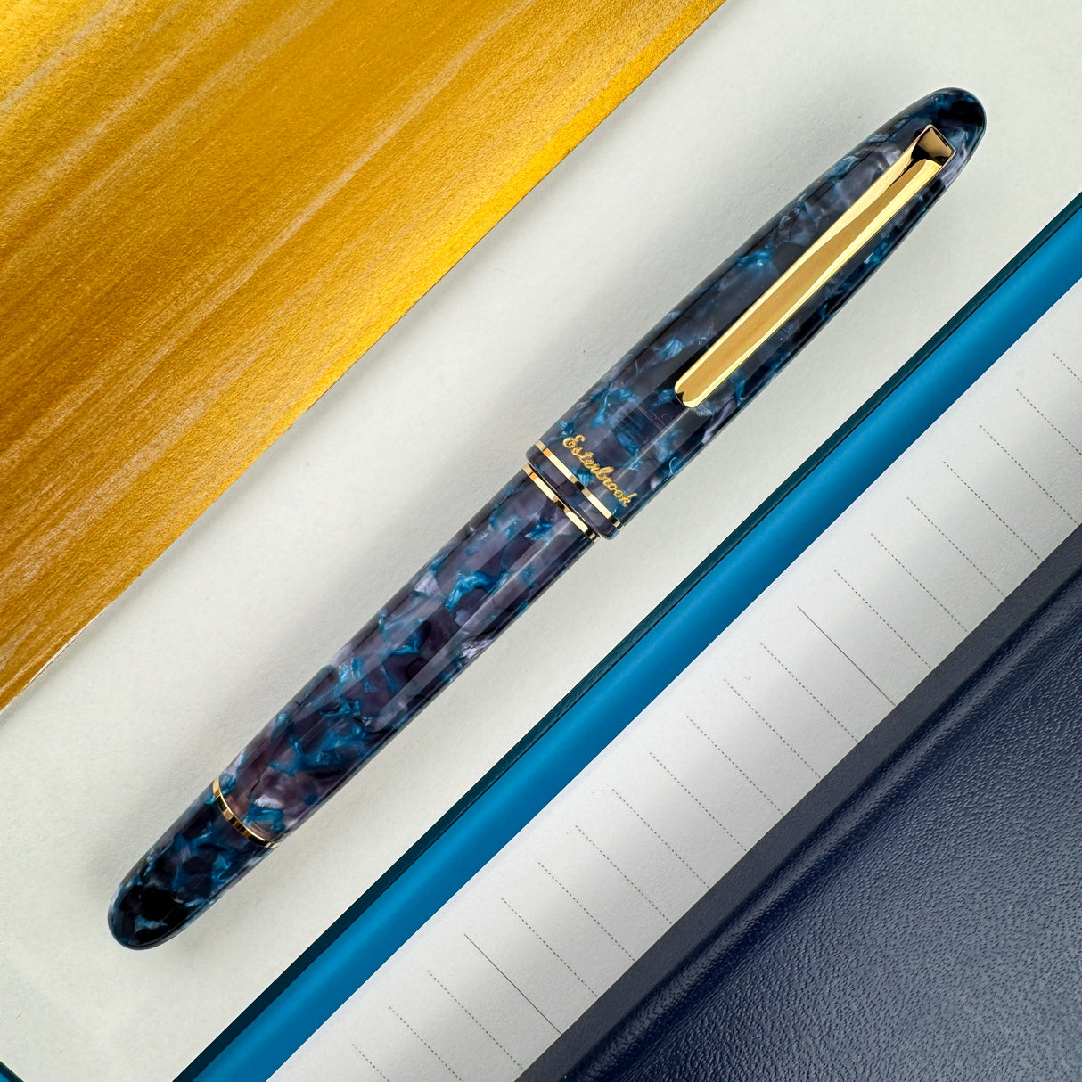 Esterbrook Estie Push Button Fountain Pen - Blue Moon (Special Edition)