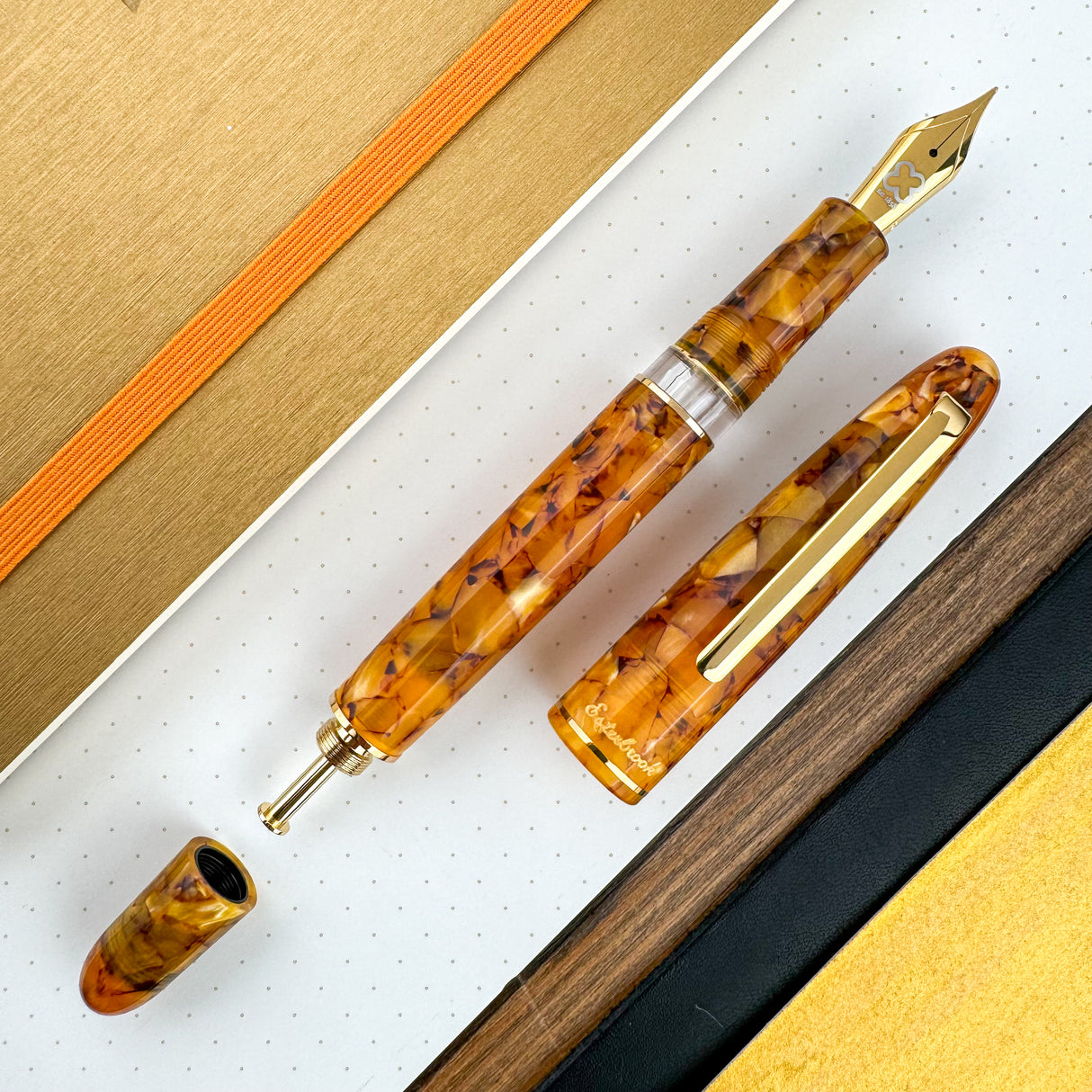 Esterbrook Estie Push Button Fountain Pen - Honeycomb